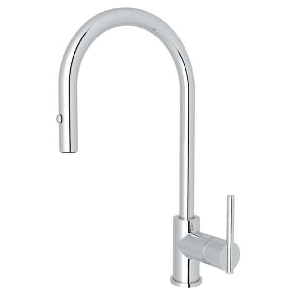 Rohl Single Hole Only Mount, 1 Hole Kitchen Faucet CY57L-APC-2